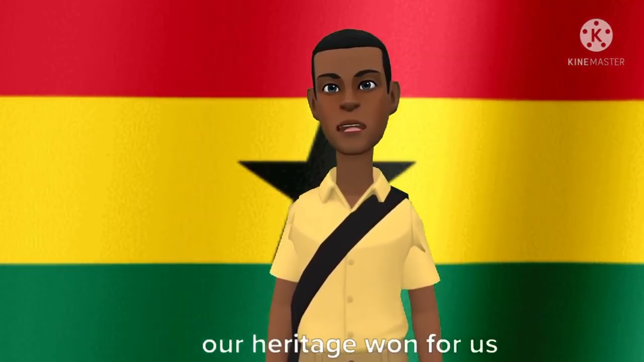 THE #GHANA NATIONAL #PLEDGE - Naasei Animation Studios
