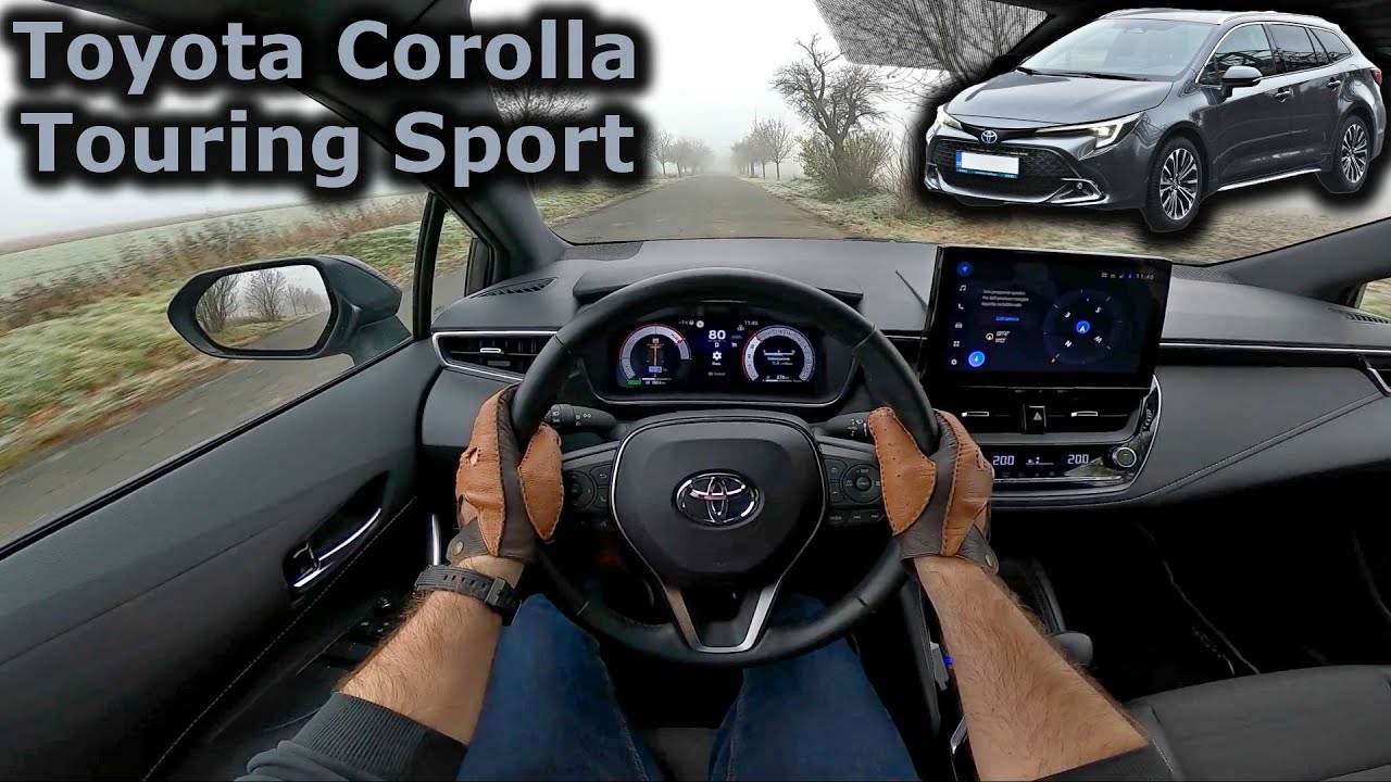 2024 Toyota Corolla Touring Sport 1,8 Hybrid | POV driving