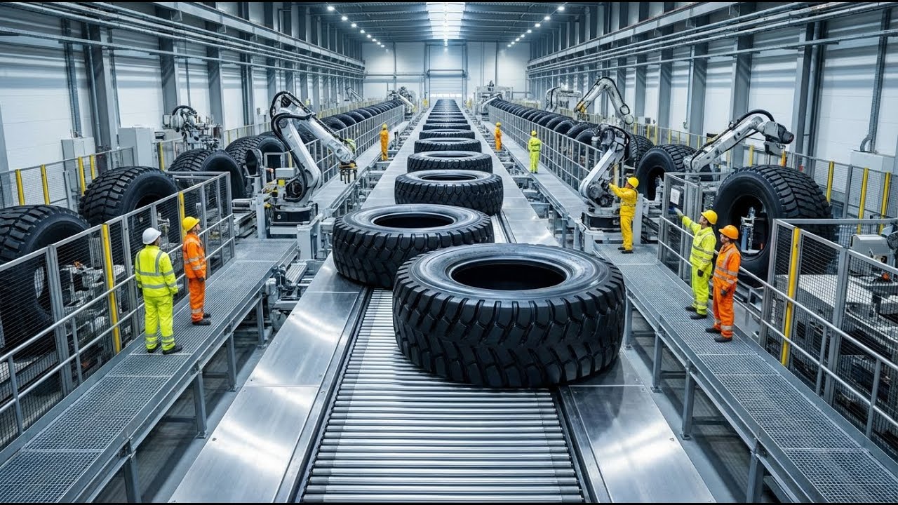 Inside a Rubber Factory: Latex Sap to Bands & Tires (Full Process)