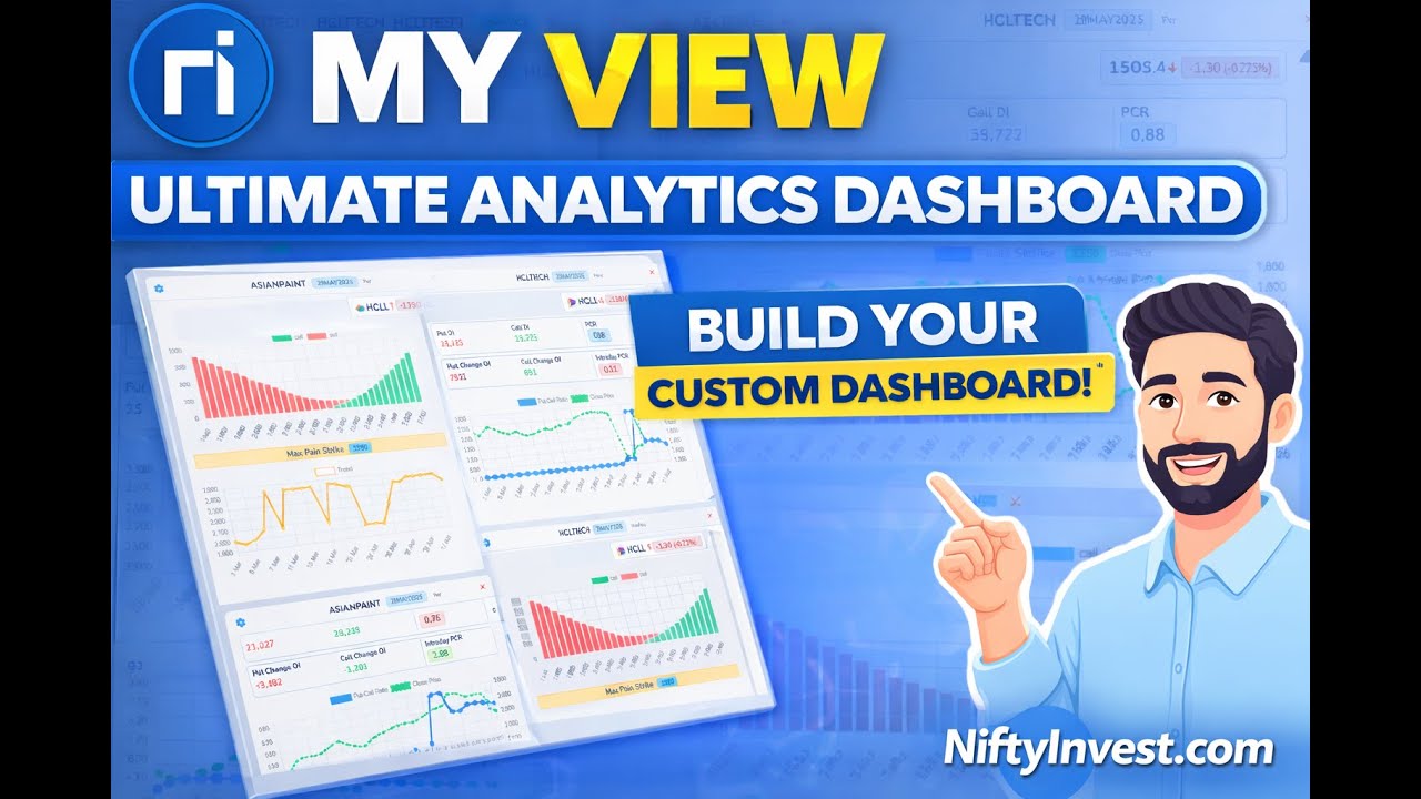 My View &ndash; Build Your Own Trading Dashboard | Advanced Analytics on NiftyInvest