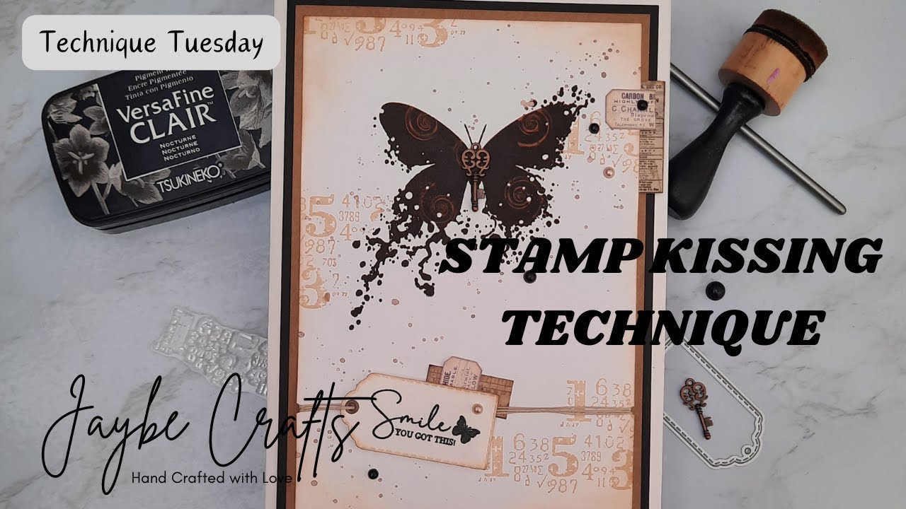 Technique Tuesday - Stamp Kissing