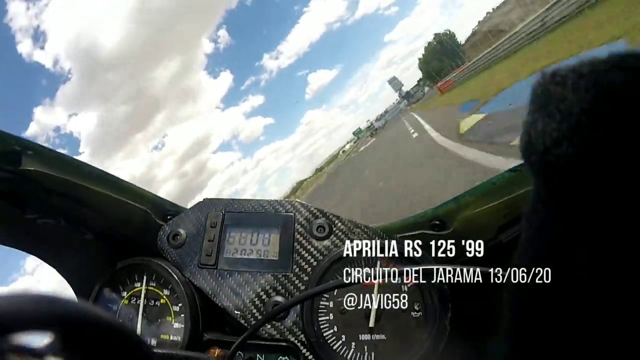 Aprilia RS 125 '99  - Vuelta al circuito del Jarama