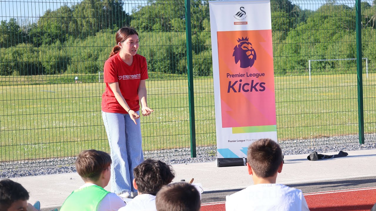 Swansea City Foundation support Knife Crime Awareness Week