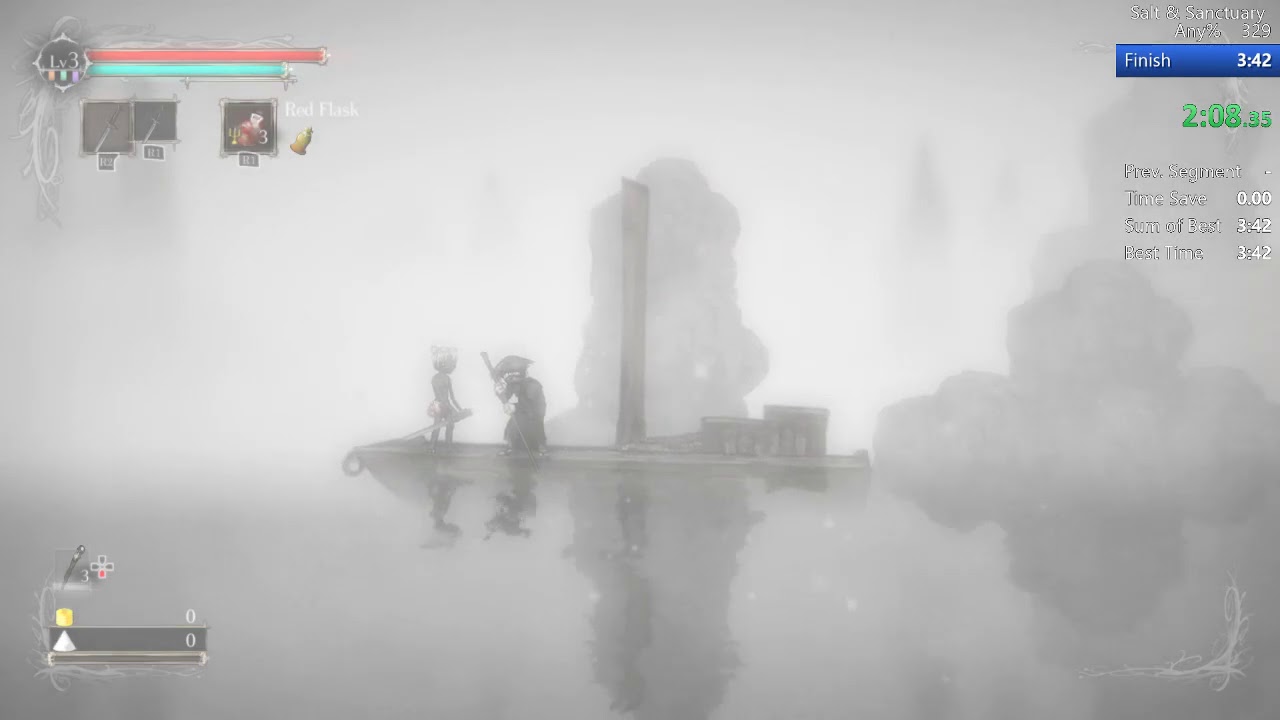 Salt & Sanctuary Any % Speedrun WR 3:37 RTA (All Glitches)