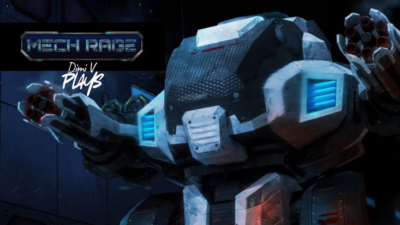 Mech Rage (top-down shooter action game)