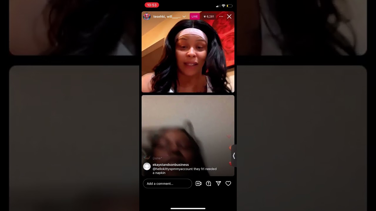 Tesehki live after fight with ET at Baddies East Reunion