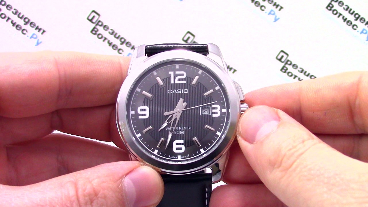 Часы Casio MTP-1314L-8A [MTP-1314L-8AVEF] - Видео обзор от PresidentWatches.Ru