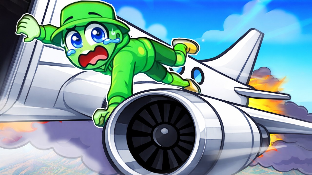Piégés dans un AVION dans GTA 5 !