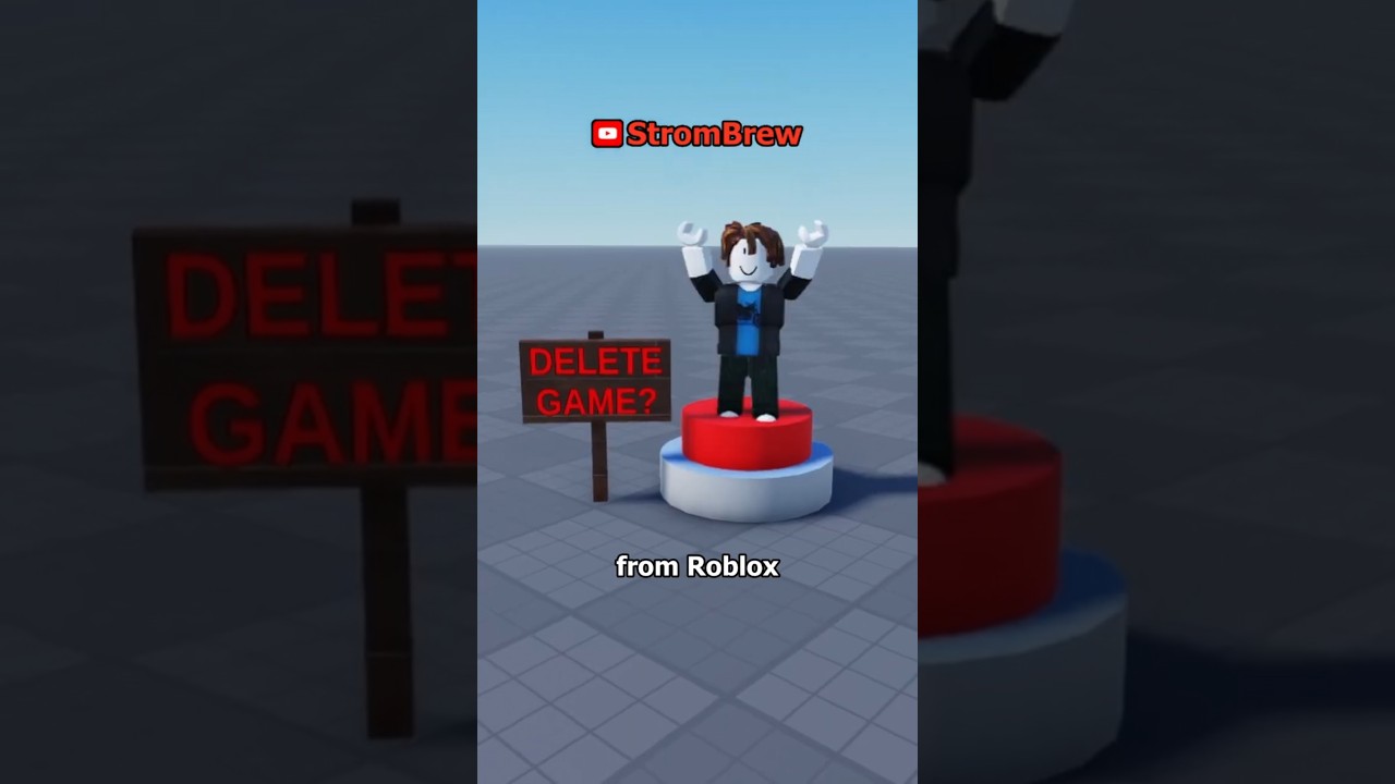 what if you could REMOVE a roblox game?