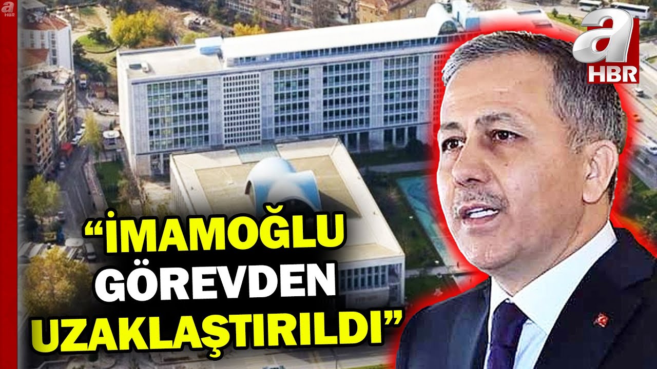 Ekrem İmamoğlu görevden uzaklaştırıldı! Şişli Belediyesi'ne görevlendirme | A Haber