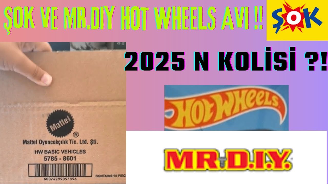 ŞOK MARKETLERDE N SERİSİ HOT WHEELS AVI !! (NELER BULDUM ?!)