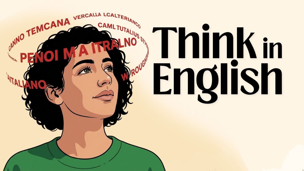 Train Your Brain to Think in English | Speak English Fluently Without Translating