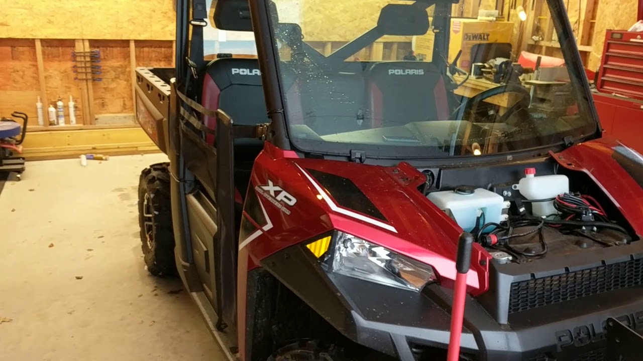 Polaris Ranger/ boss plow 2018 update