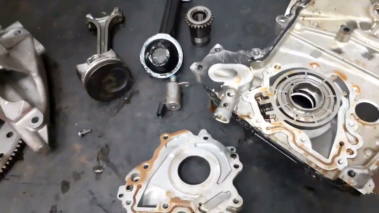 Bomba de óleo do motor T270 turbo flex da Fiat Toro Renegade Compass, sistema de lubrificação, aula