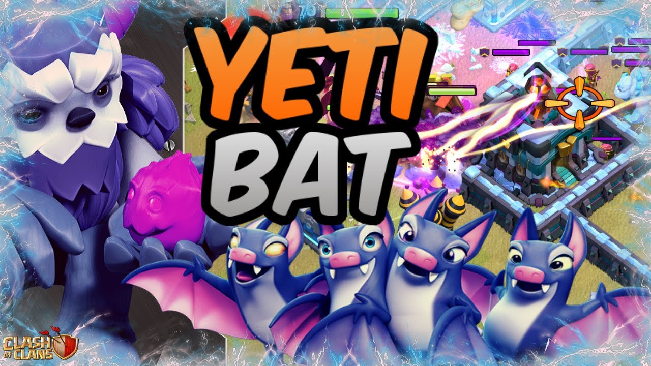 BATS ARE SO GOOD | TH13 Yeti + Bats | Clash of Clans