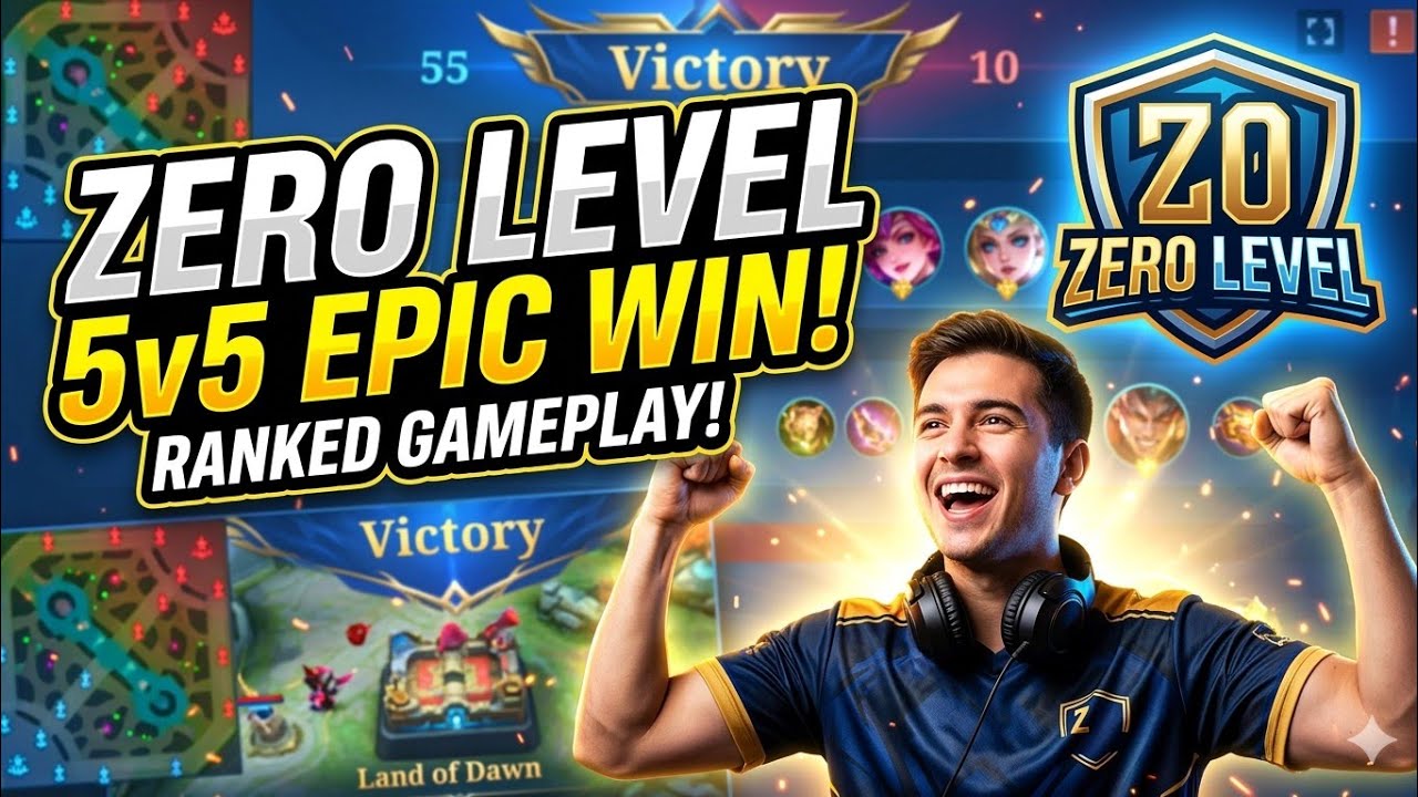 Moba legend 5v5 with victory