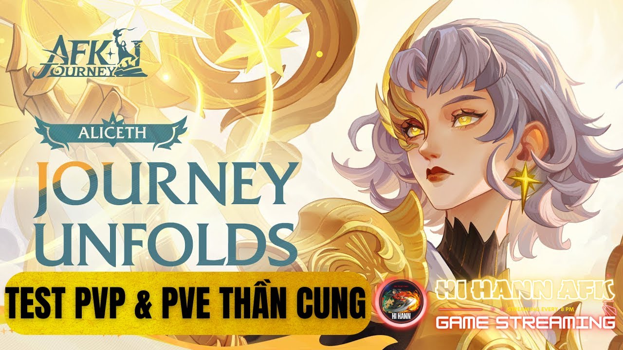 Test PVP & PVE Thần Cung ALICETH - AFK Journey