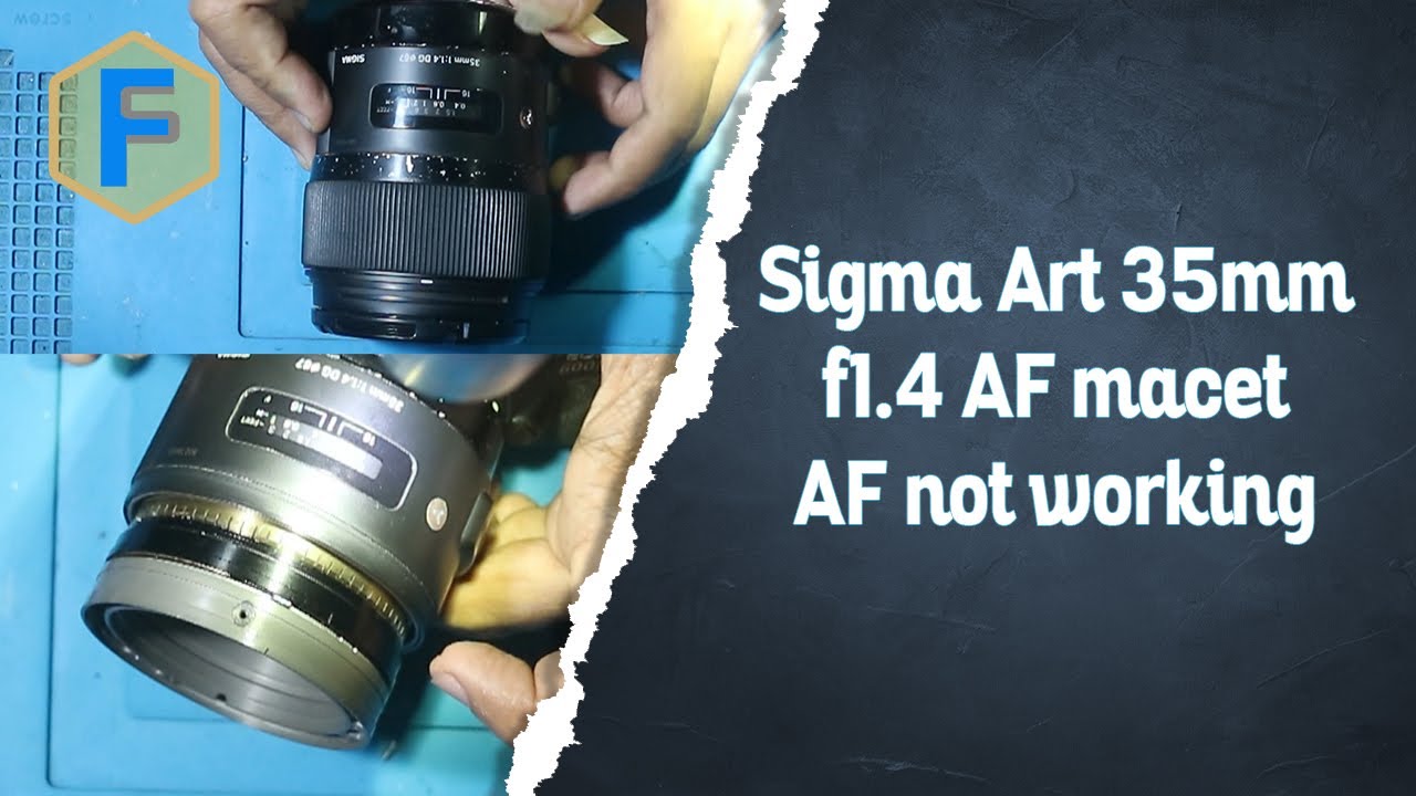 Sigma art 35mm f1.4 for canon af autofocus macet bermasalah problem