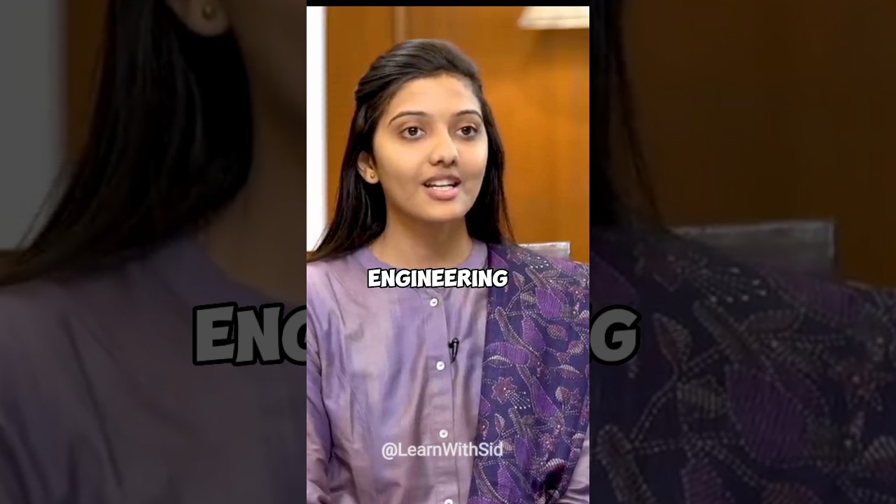 Why did you do engineering ? | UPSC interview