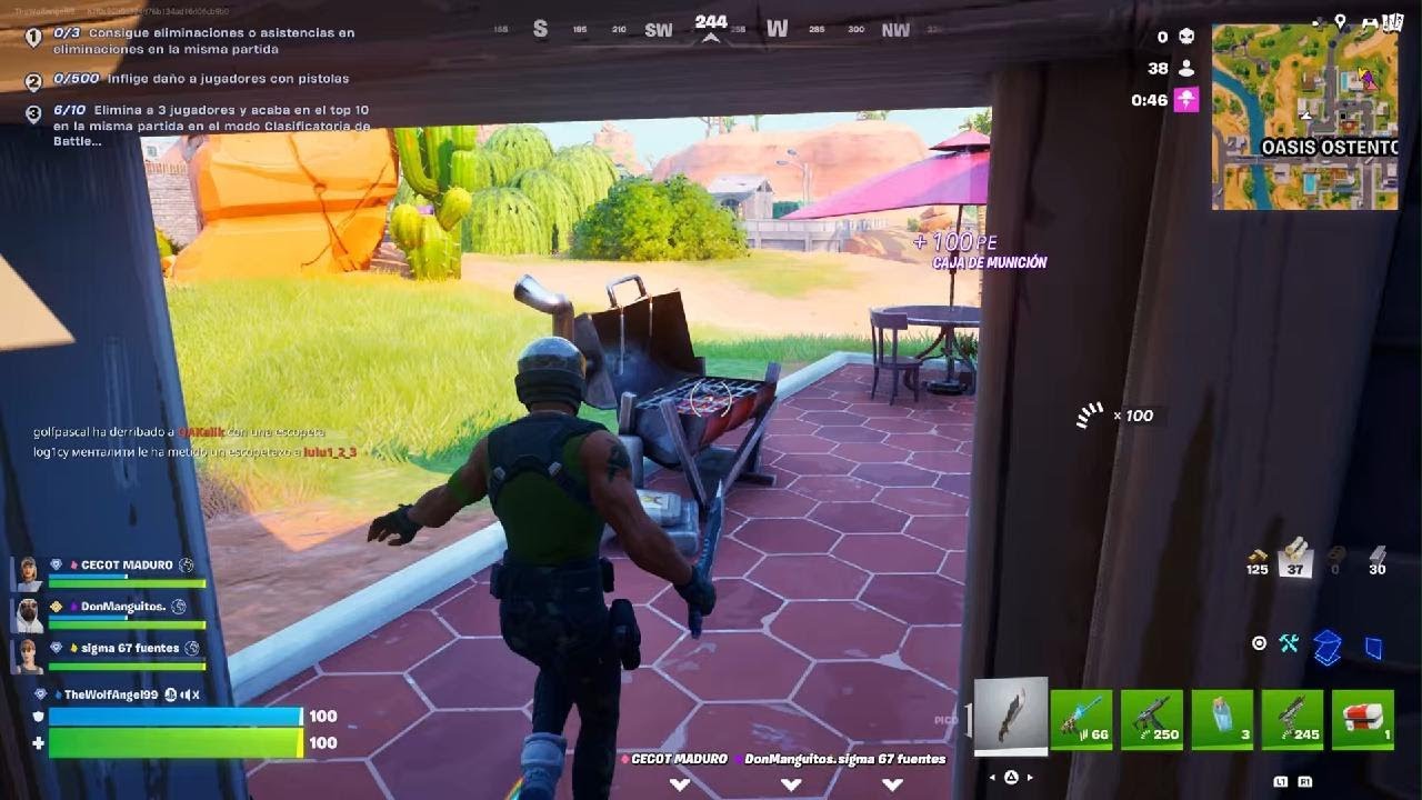 Fortnite Clasificatoria de Recarga Diamante 2 Victoria
