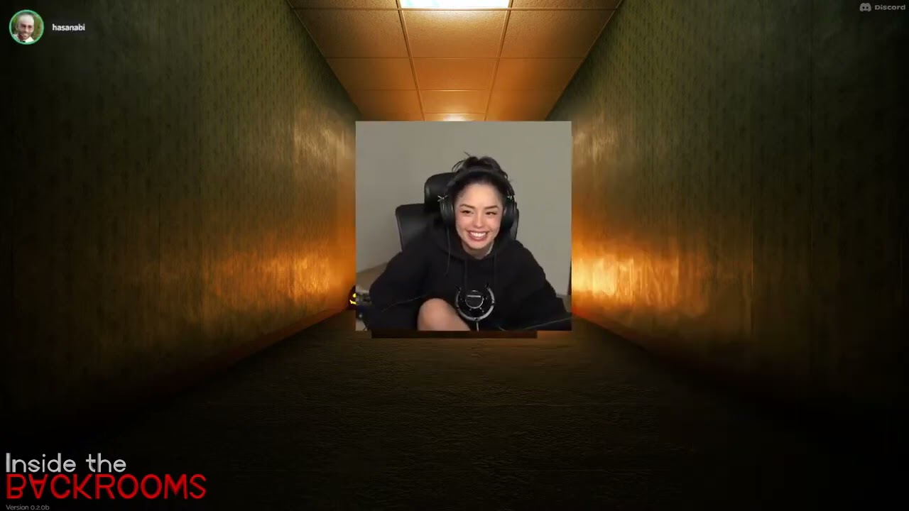 Valkyrae, Fuslie, Blaustoise and HasanAbi Play The Backrooms - Level 3
