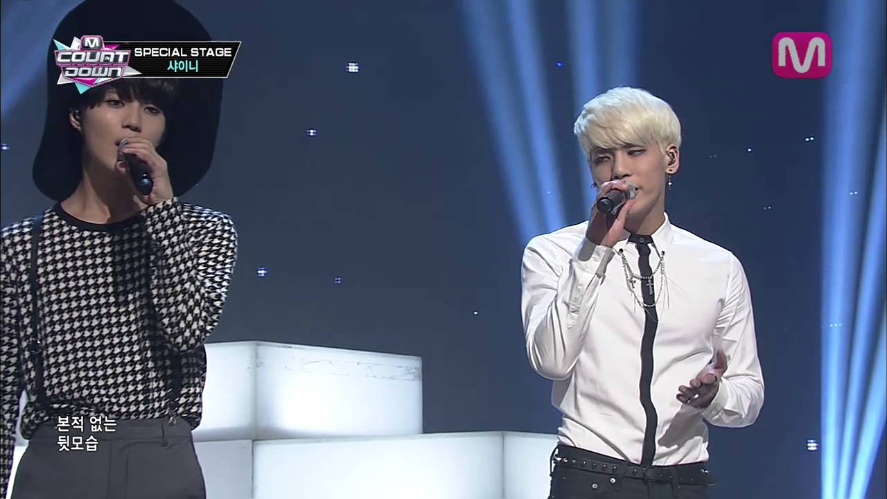 샤이니_너와 나의 거리 (Selene6.23 by SHINEE of Mcountdown 2013.10.17)