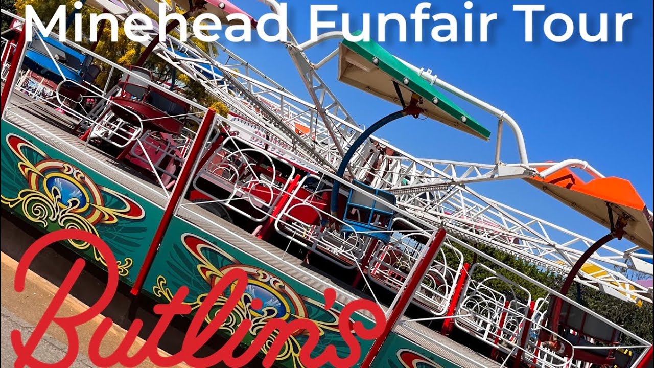 Butlins Minehead Funfair Tour - Walk Around The Rides! July 2022