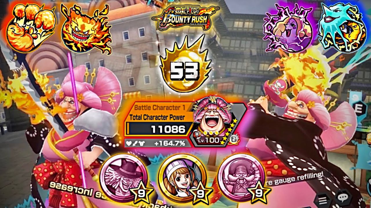 Onigashima Bigmom Showcase ft. Haruka | One Piece Bounty Rush