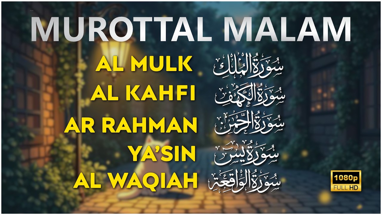 Suara sangat Merdu | Surah Al Waqiah, Yasin, Ar Rahman, Al Mulk  Al kahfi | Alaa Aqel