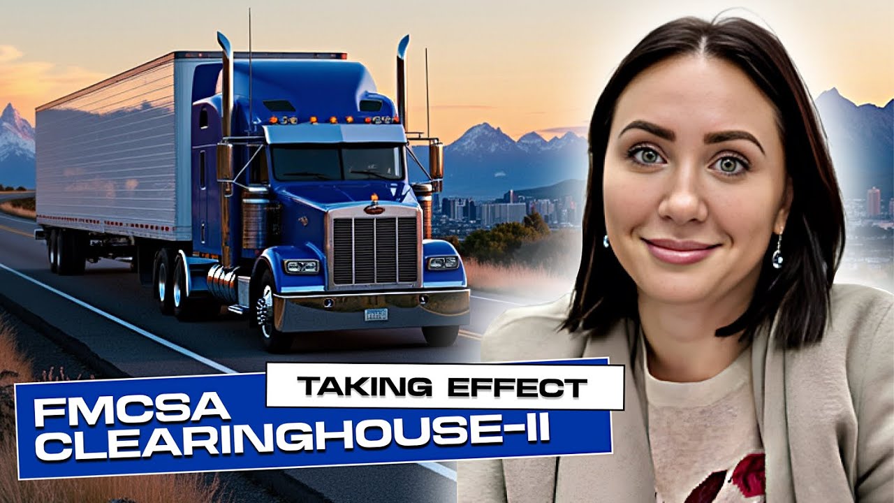 Вступает в силу FMCSA Clearinghouse-II #обучениебезопасности #fmcsa #clearinghouse #cdl
