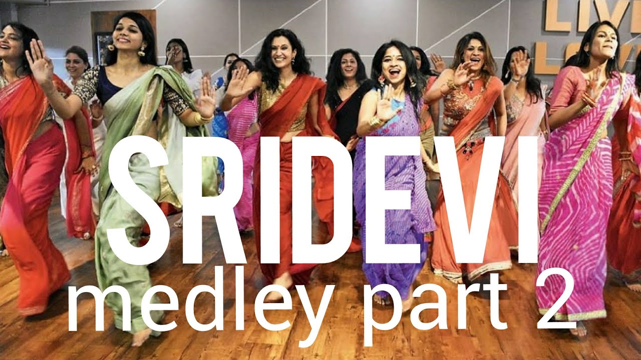 SRIDEVI MEDLEY PART 2/ TRIBUTE TO SRIDEVI/ MORNI BAGA/ MAIN TERI DUSHMAN/ NAINO ME SAPNA.