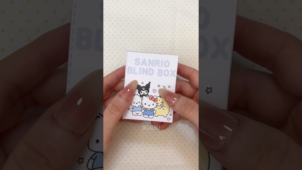 🍑Blind Box🍑 What if Sanrio characters became human? 산리오 캐릭터가 사람이 된다면? 의인화 블라인드 박스 #shorts