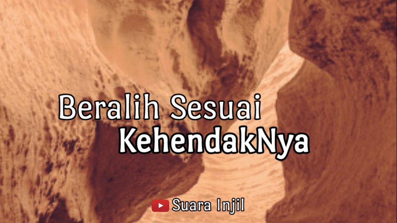Beralih Sesuai KehendakNya. Renungan Dan Doa Pagi Suara Injil.
