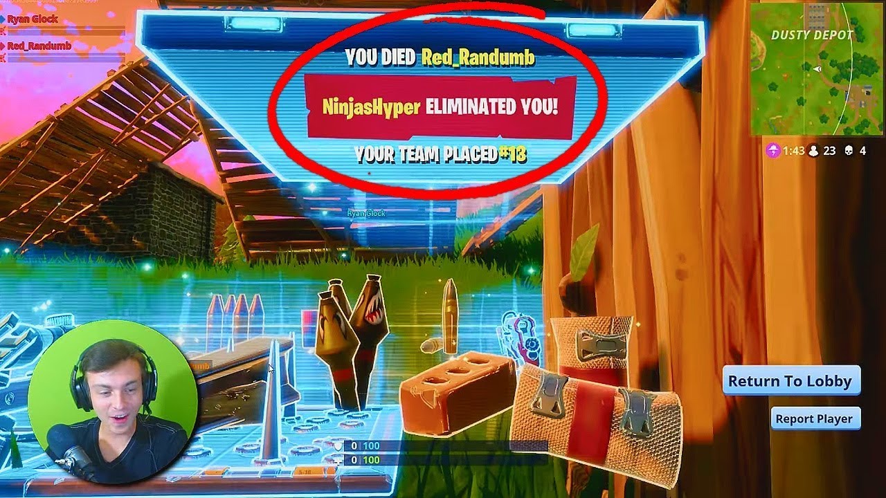 Ninja killed me 2 years ago and i found this... (NinjasHyper)