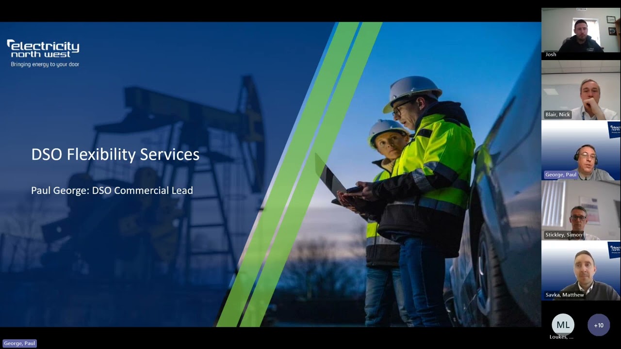 ENWL Distributed Generation low voltage webinar