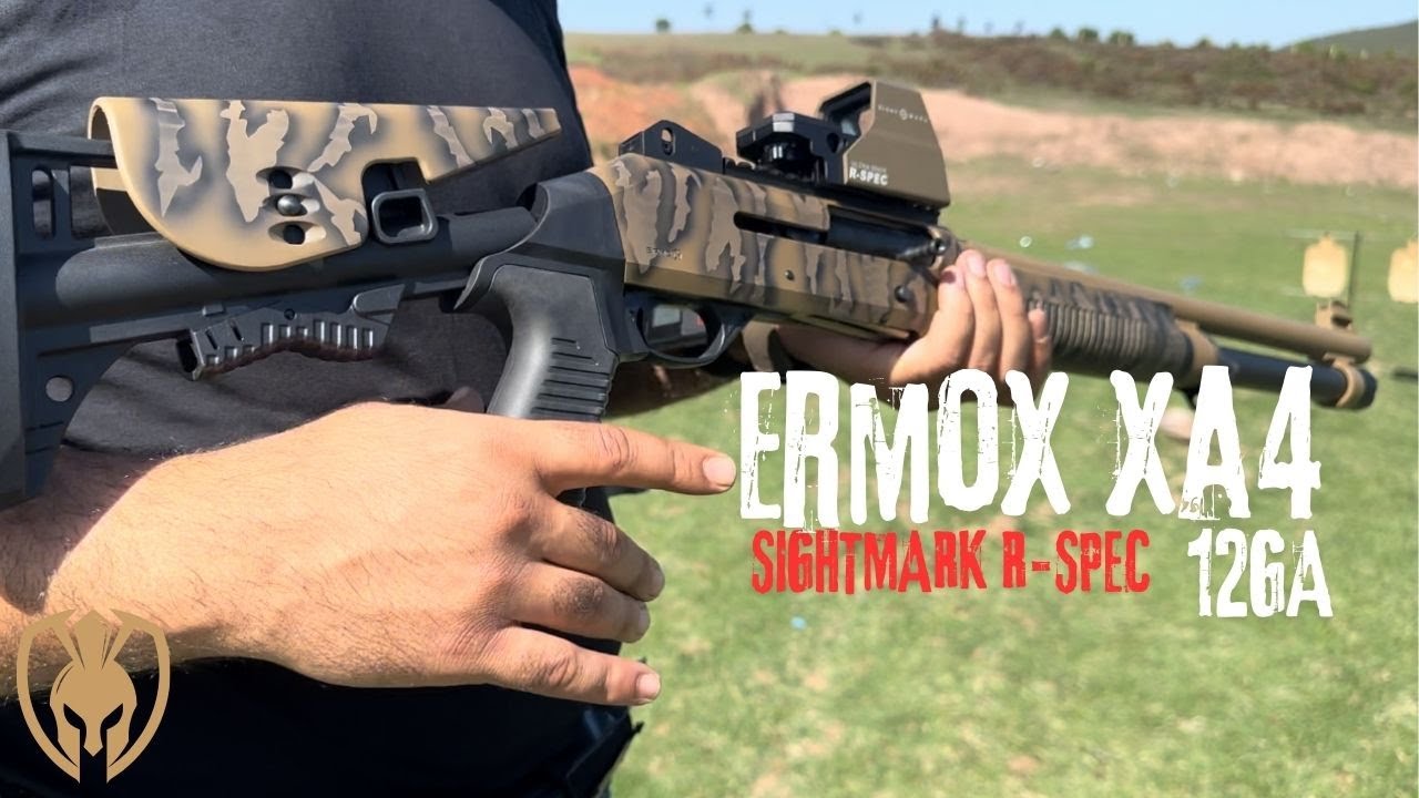 Benelli M4 Klonu Ermox XA4 & Sight Mark Ultra Shot R-Spec Green & Red -Dot !