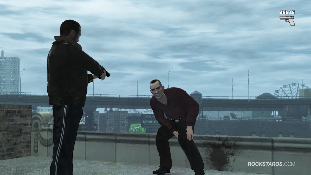 Niko kills Mikhail Faustin &ndash; GTA 4
