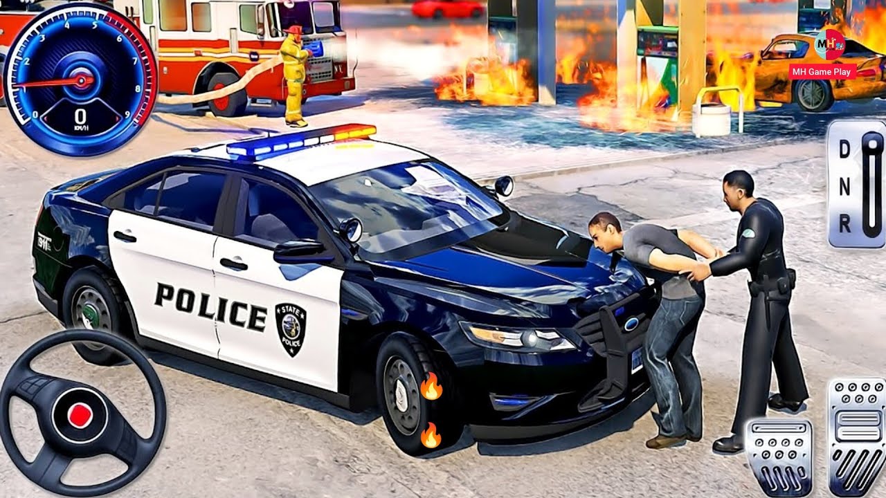Police Officer Simulator - Police Airplane, Helicopter, Cop's Cars Chase Crime - Android GamePlay
