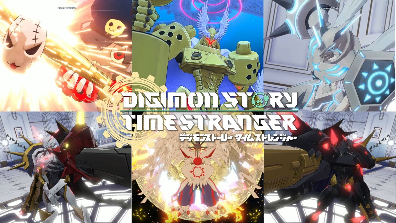 Digimon Story Time Stranger - All Digimon Special Attack and Victory Animations - w/ DLC 2 Update