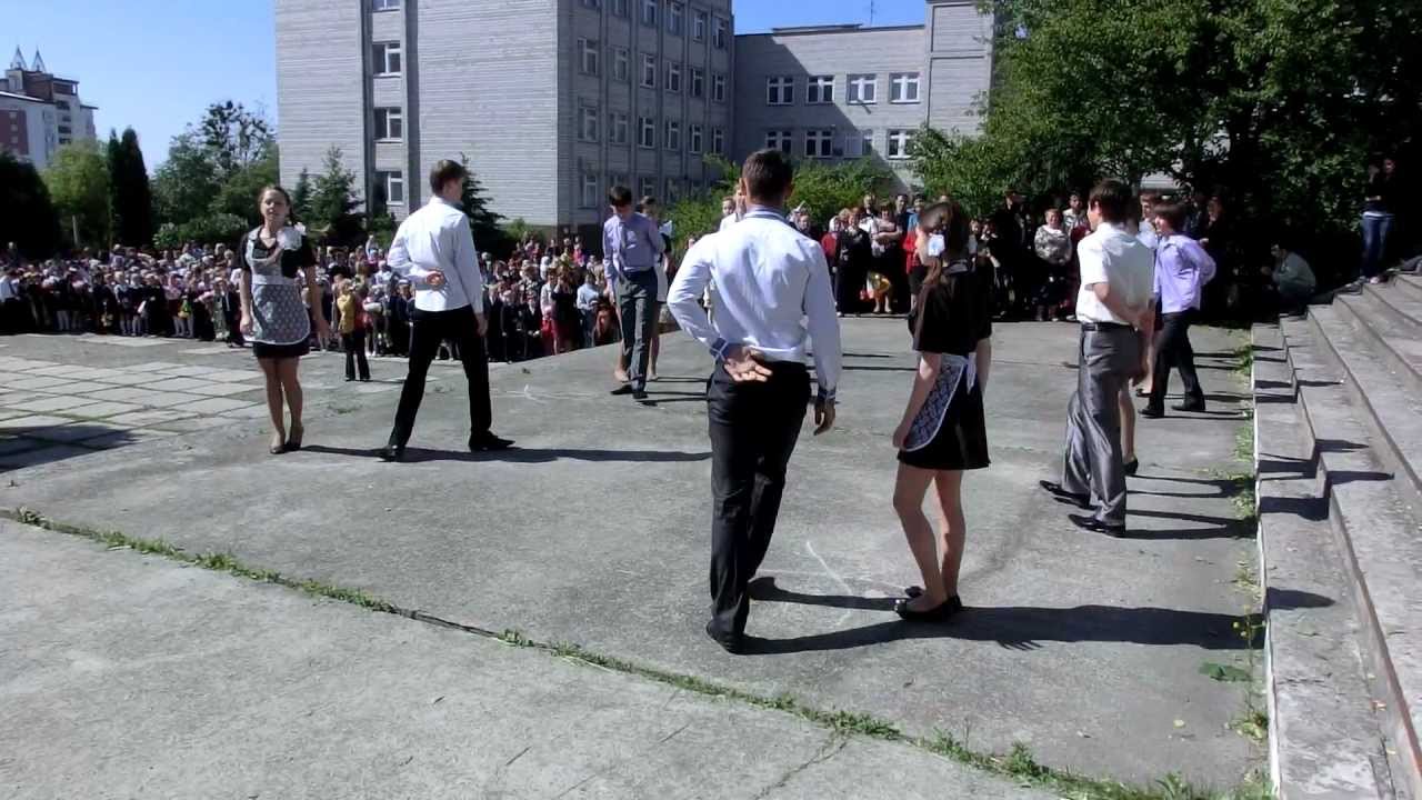 Вышгород, школа "Сузір'я" - вальс на последнем звонке 2012