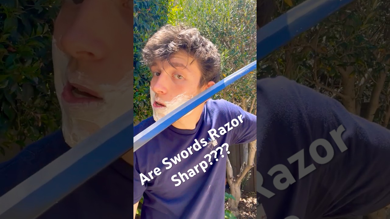 Why are Swords NOT Razor Sharp | #swords #facts #history #swordfacts #blades #knife