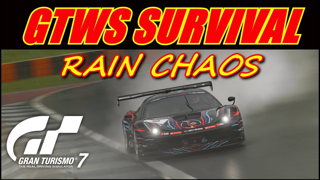 🔴 Gran Turismo 7 - GTWS Survival - Rain Chaos In Manufacturer Rnd 2
