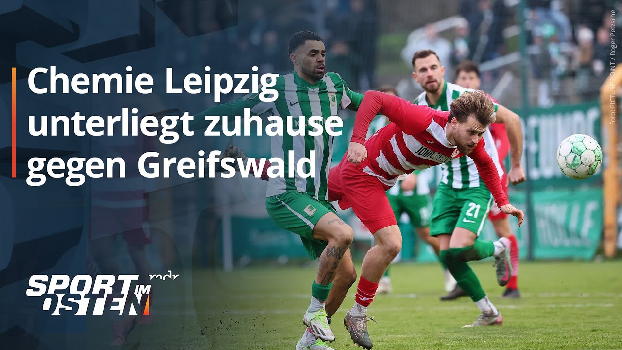 Desolate erste Halbzeit sorgte für Chemie-Heimpleite gegen Greifswald | Sport im Osten