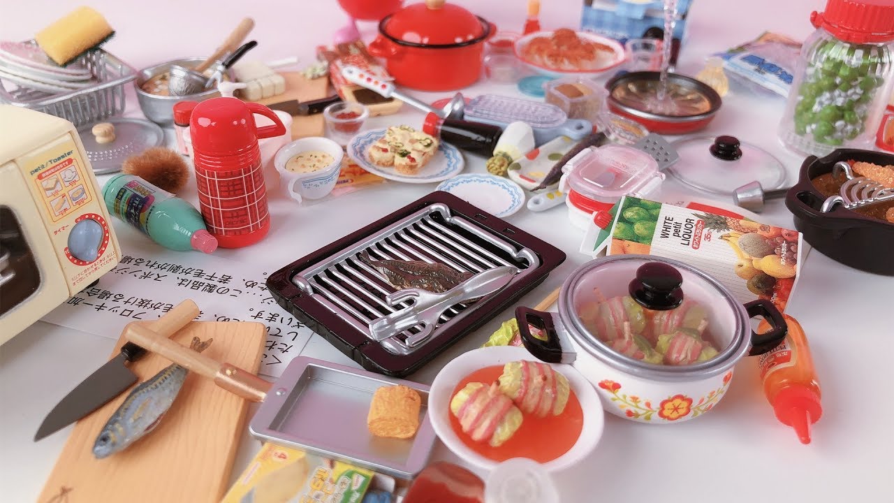 Re-ment Miniature Is Dinner Ready Unboxing