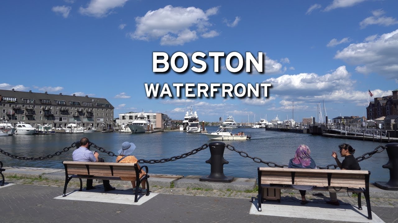 🇺🇸 Boston - Waterfront  [4K]