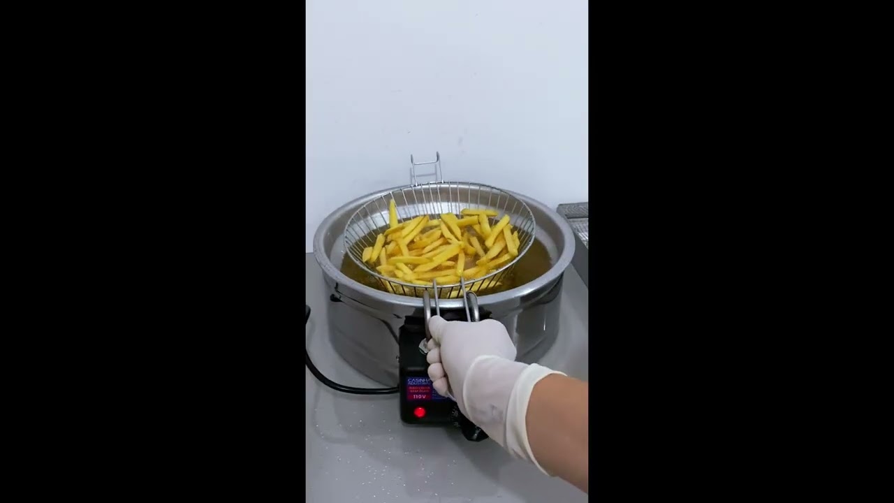 Fritadeira Industrial El&eacute;trica Tacho Profissional 5L - Casinha Industrial