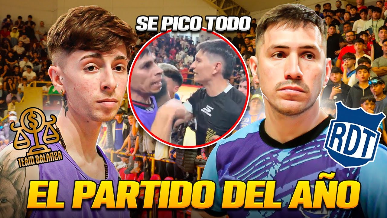 TEAM BALANZA VS RDTEAM | PARTIDO MUY PICANTE +5000 PERSONAS