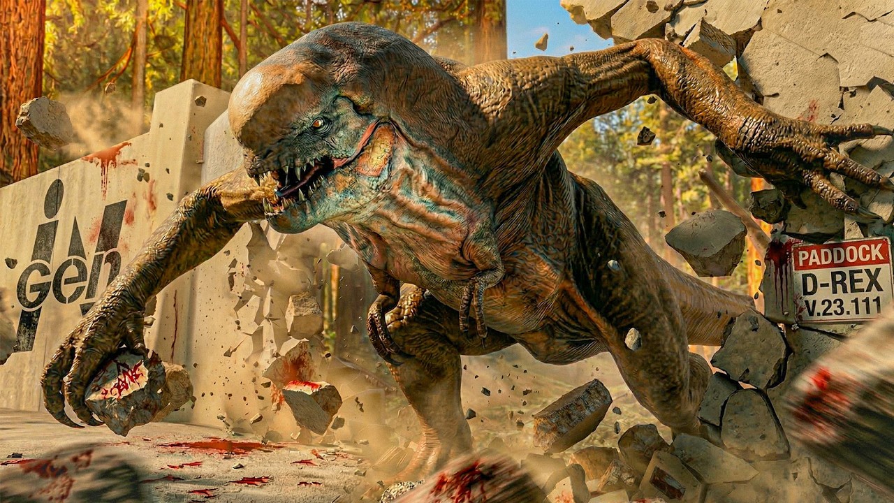 JURASSIC WORLD REBIRTH : comment le D.REX s’est-il échappé de son enclos ? 🤔 | Théorie