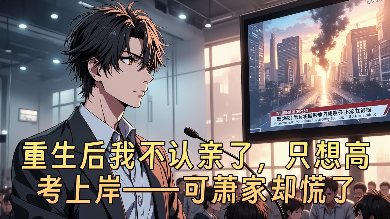 [重生后我不认亲了，只想高考上岸——可萧家却慌了] 萧谨因“狸猫换太子”沦为私生子，十八岁被接回萧家却因说出真相被扫地出门，雨夜惨死后重生——这一世他只想远离纷争，专注学业，终将凭自己的方式真正崛起