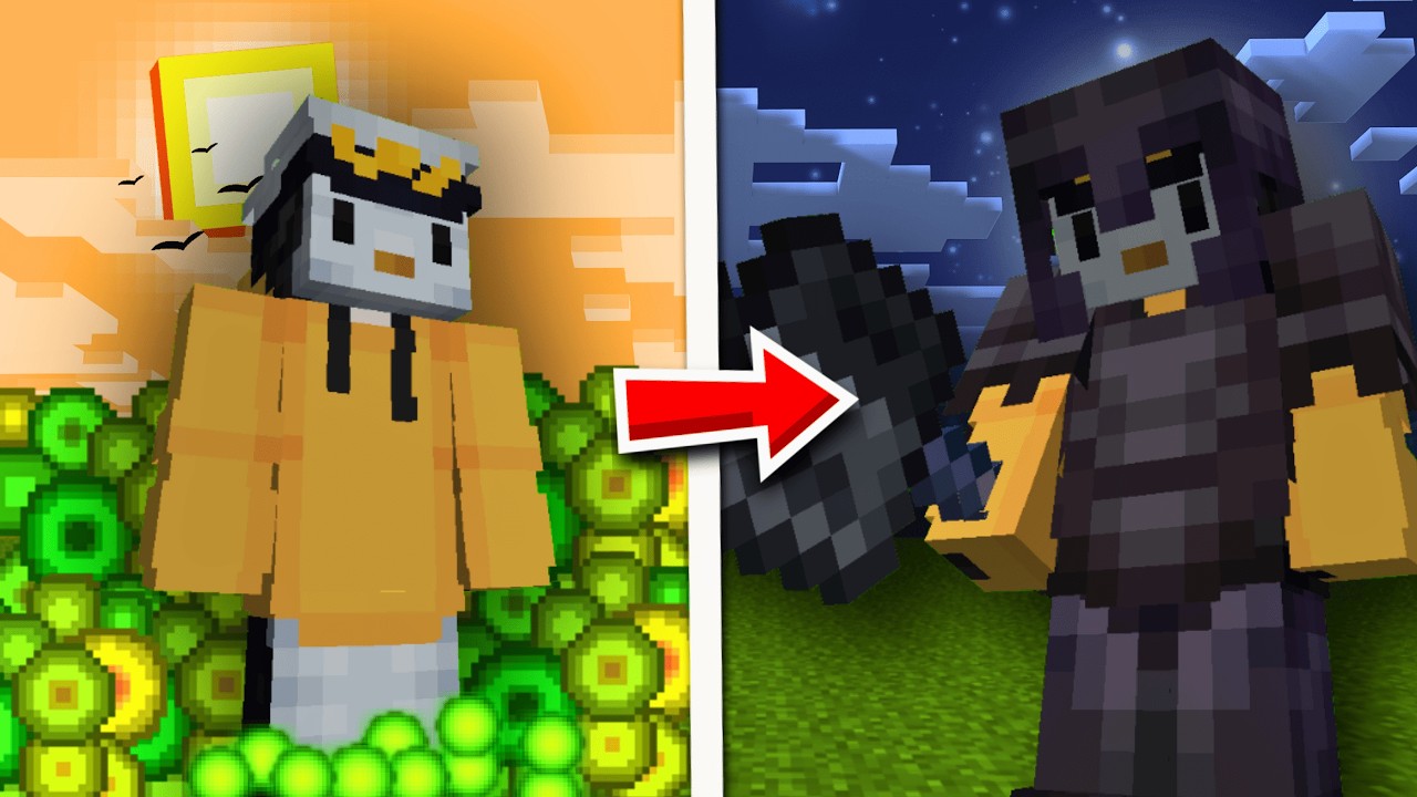 Minecraft mas a cada LEVEL de XP eu fico MAIS FORTE
